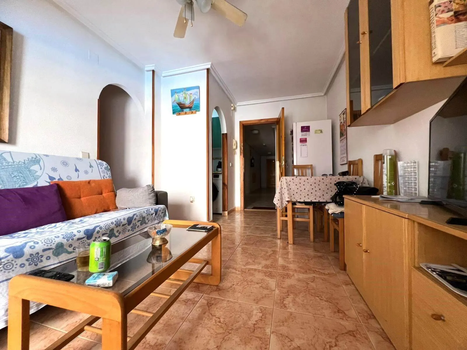 Cozy 1-bedroom apartment in Torrevieja with its own parking space — 1