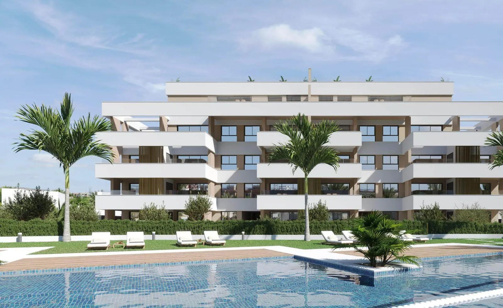 Modern apartment in a luxury residential complex in the Region of Murcia — 1