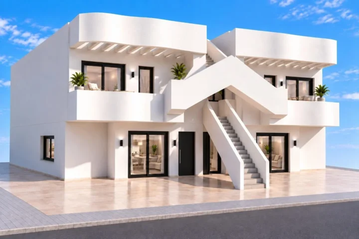 Boutique New Build Homes in San Pedro del Pinatar just 800 m from beach