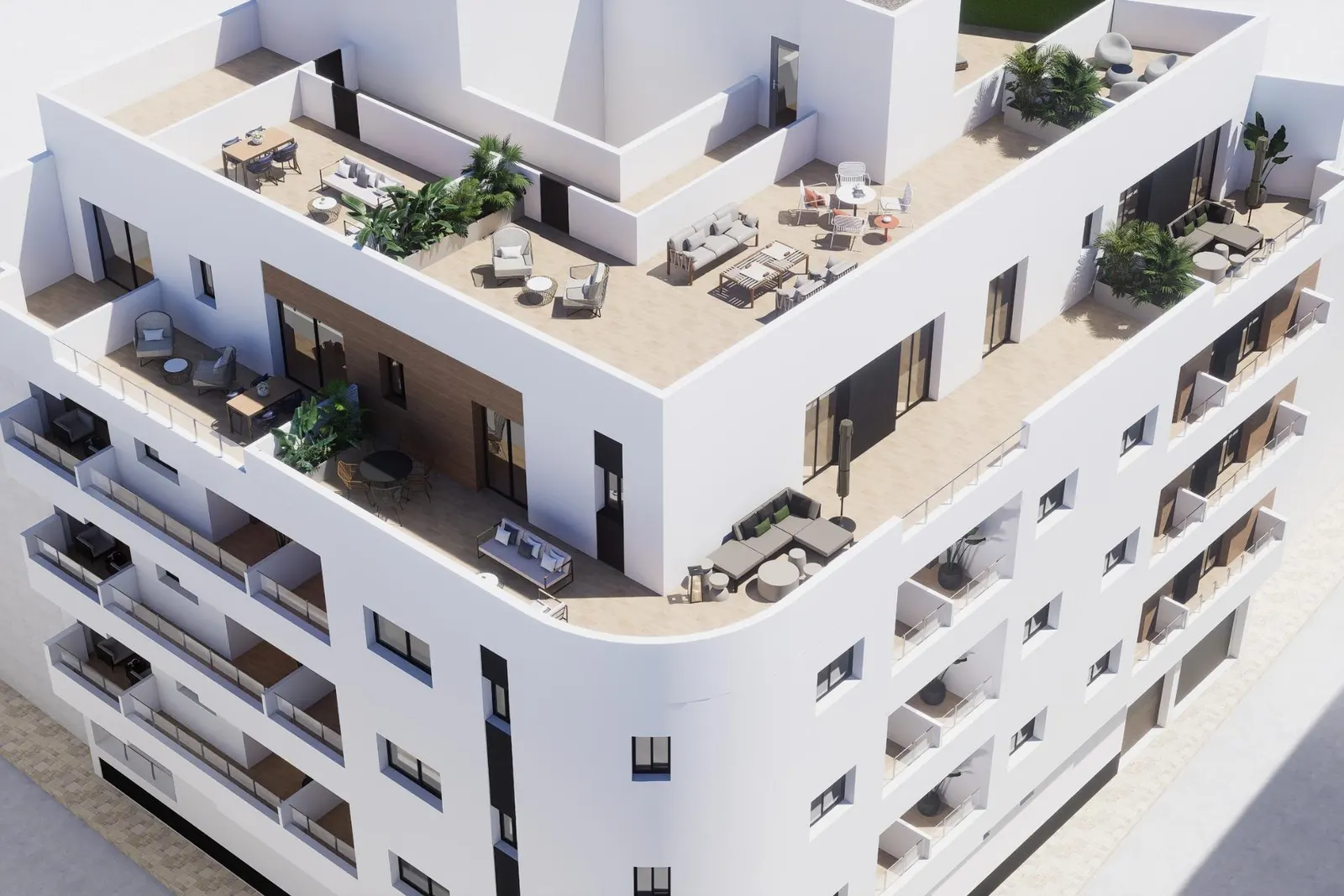 New Build Apartments in the Centre of Torrevieja Near Playa del Cura — 1