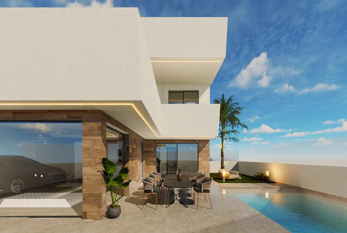 New Build Villas in San Pedro del Pinatar with Private Pool — 5