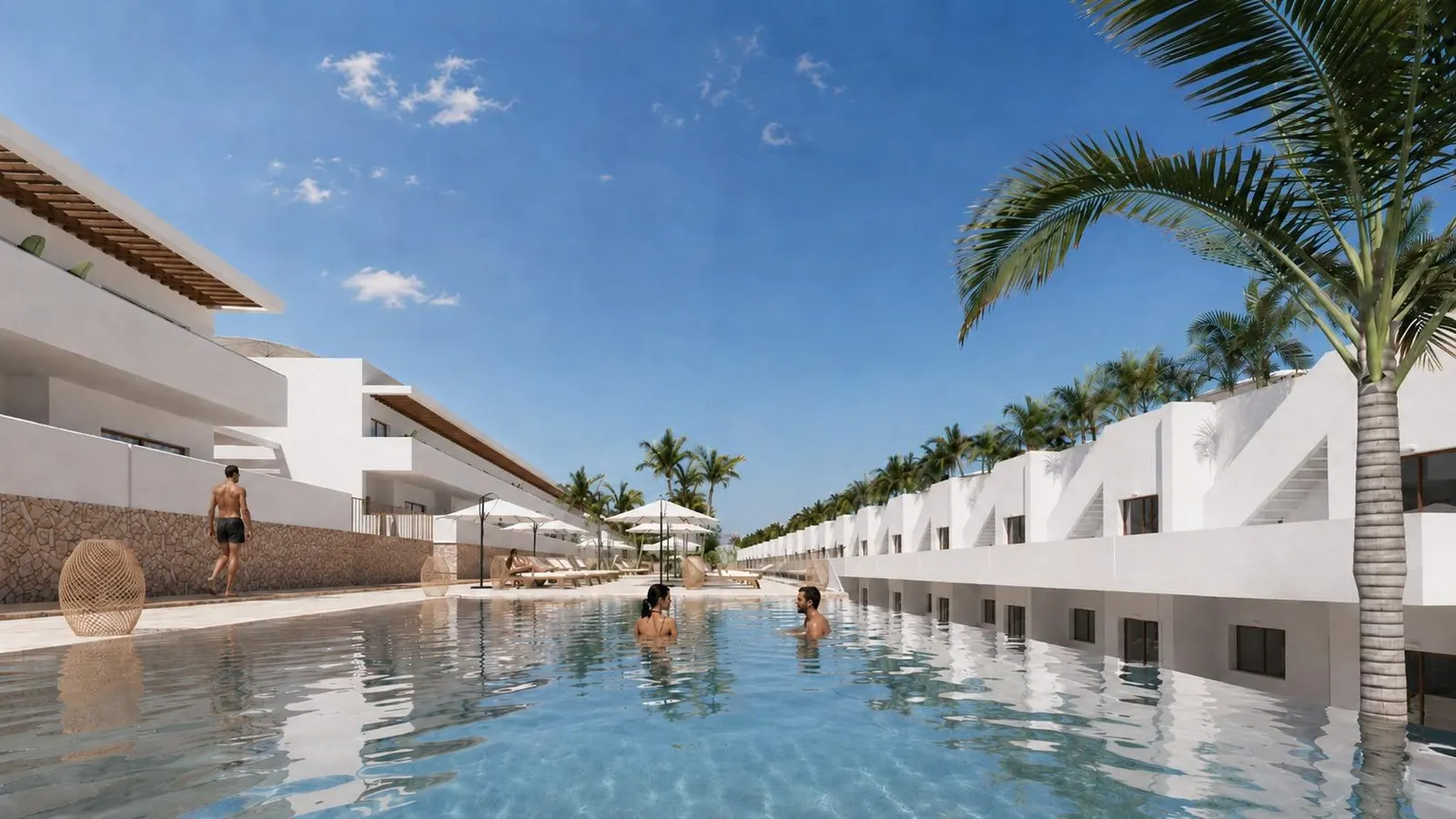 New Build Apartments Near Aguilon Golf in Pulpí-San Juan de los Terreros, Almeria — 1
