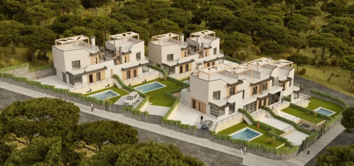 NEW BUILD SEMI-DETACHED VILLAS IN POLOP