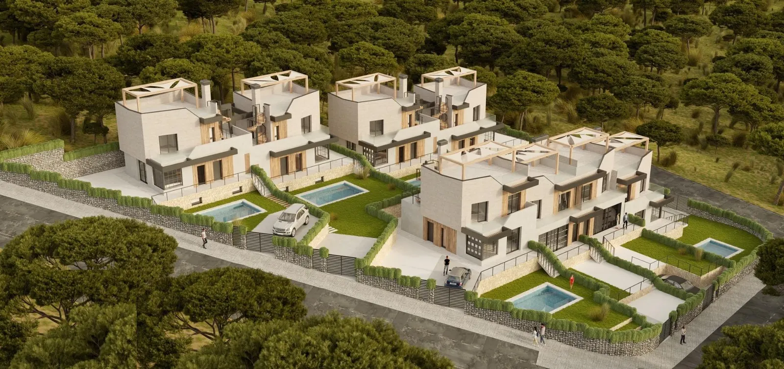 NEW BUILD SEMI-DETACHED VILLAS IN POLOP — 1