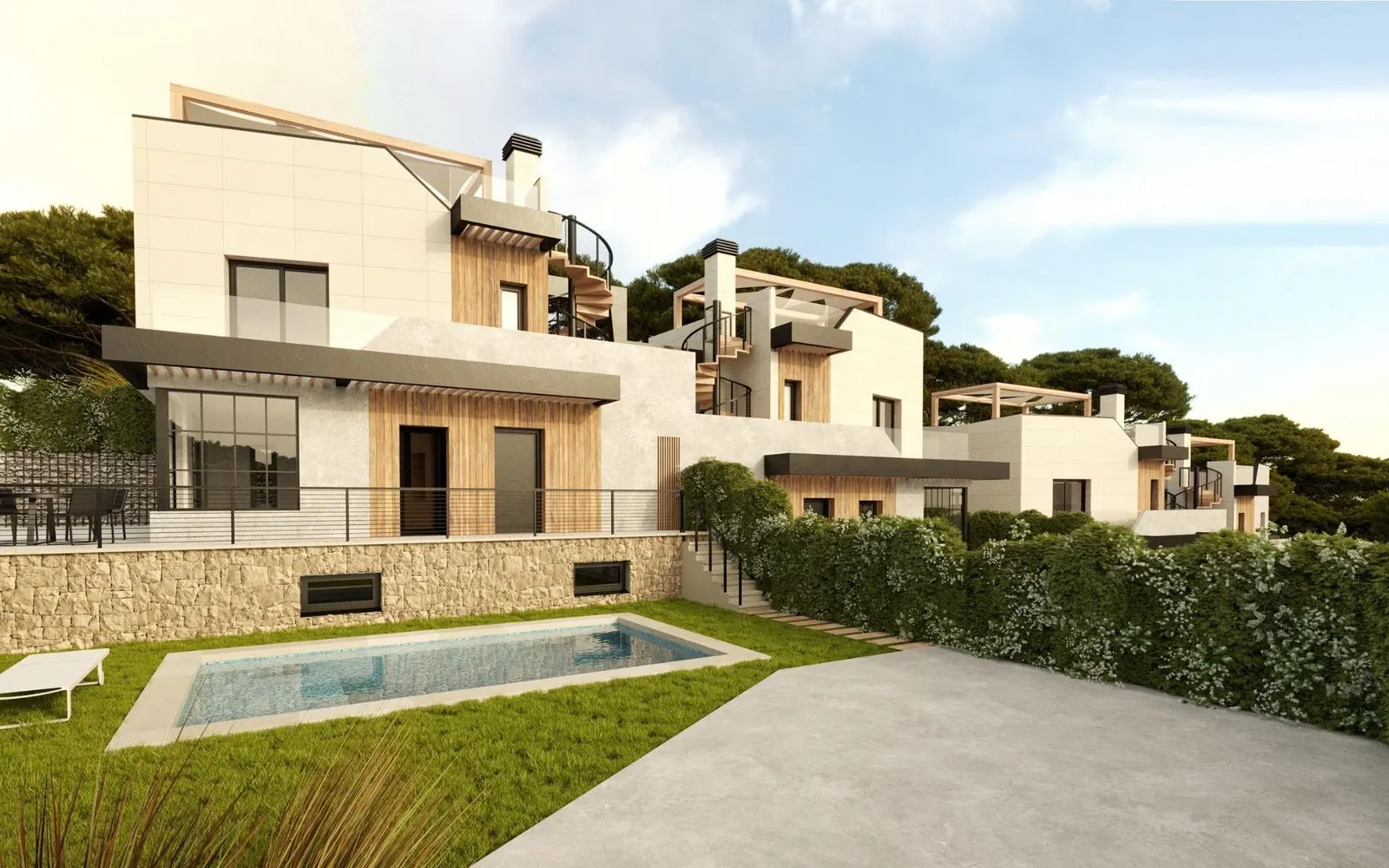 NEW BUILD TOWNHOUSES IN POLOP — 1