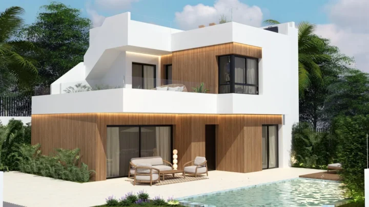 New Build Villas with Private Pool in Vistabella Golf, Orihuela