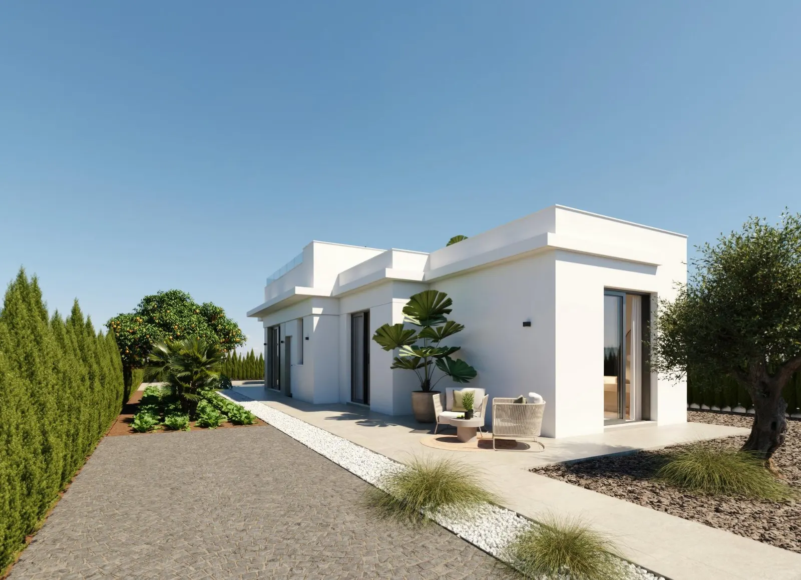 New Build Villas in Hacienda del Álamo Golf Resort, Murcia — 3
