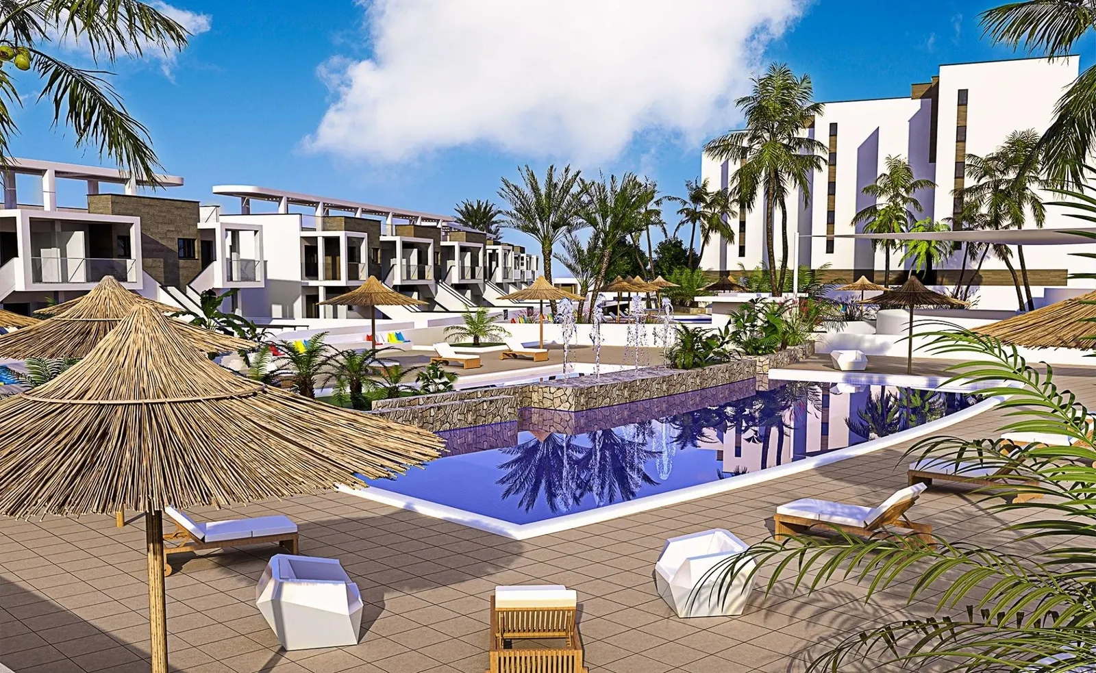 New Build Apartments and Bungalows in Mil Palmeras — 3