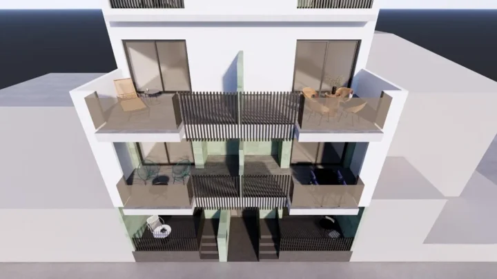 New Mediterranean Apartments Just 100 m from the Beach in Torre de la Horadada
