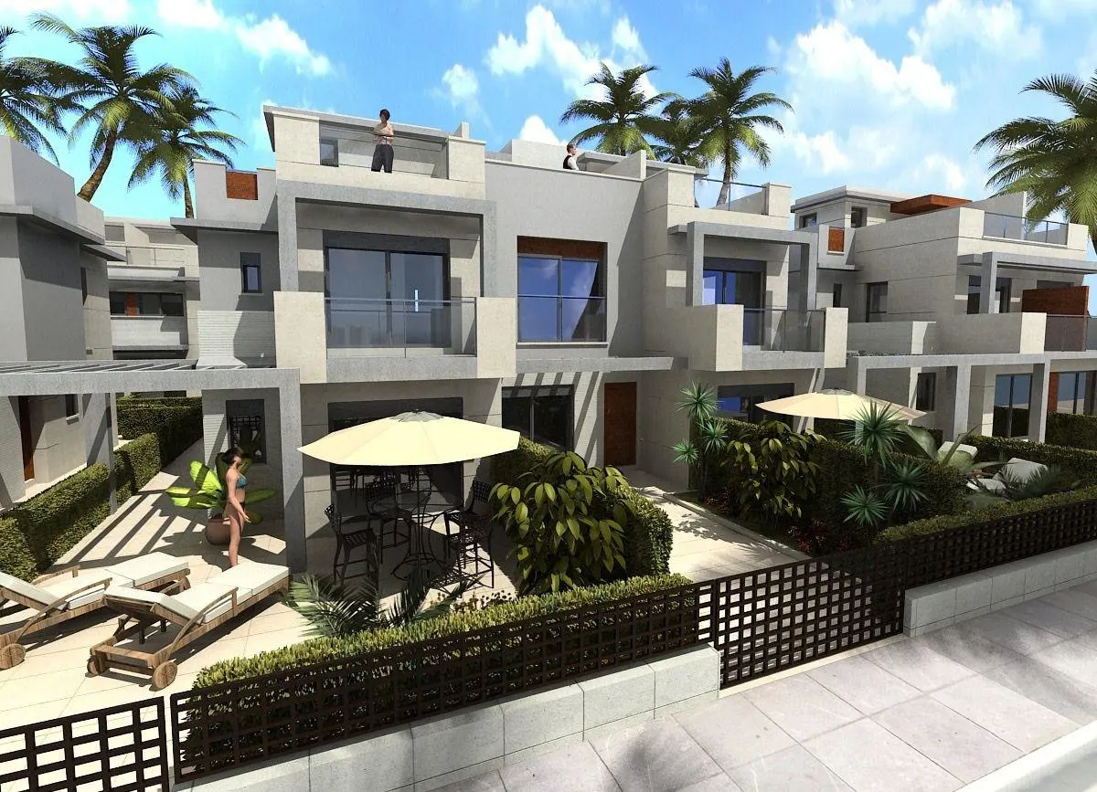 Modern Semi Detached Villas with Sea Views in Puerto de Mazarron — 2