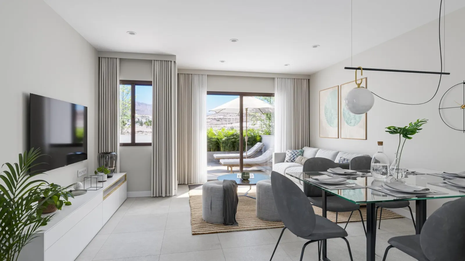 New Build Semi Detached Villas in Puerto de Mazarrón Close to the Beach — 2