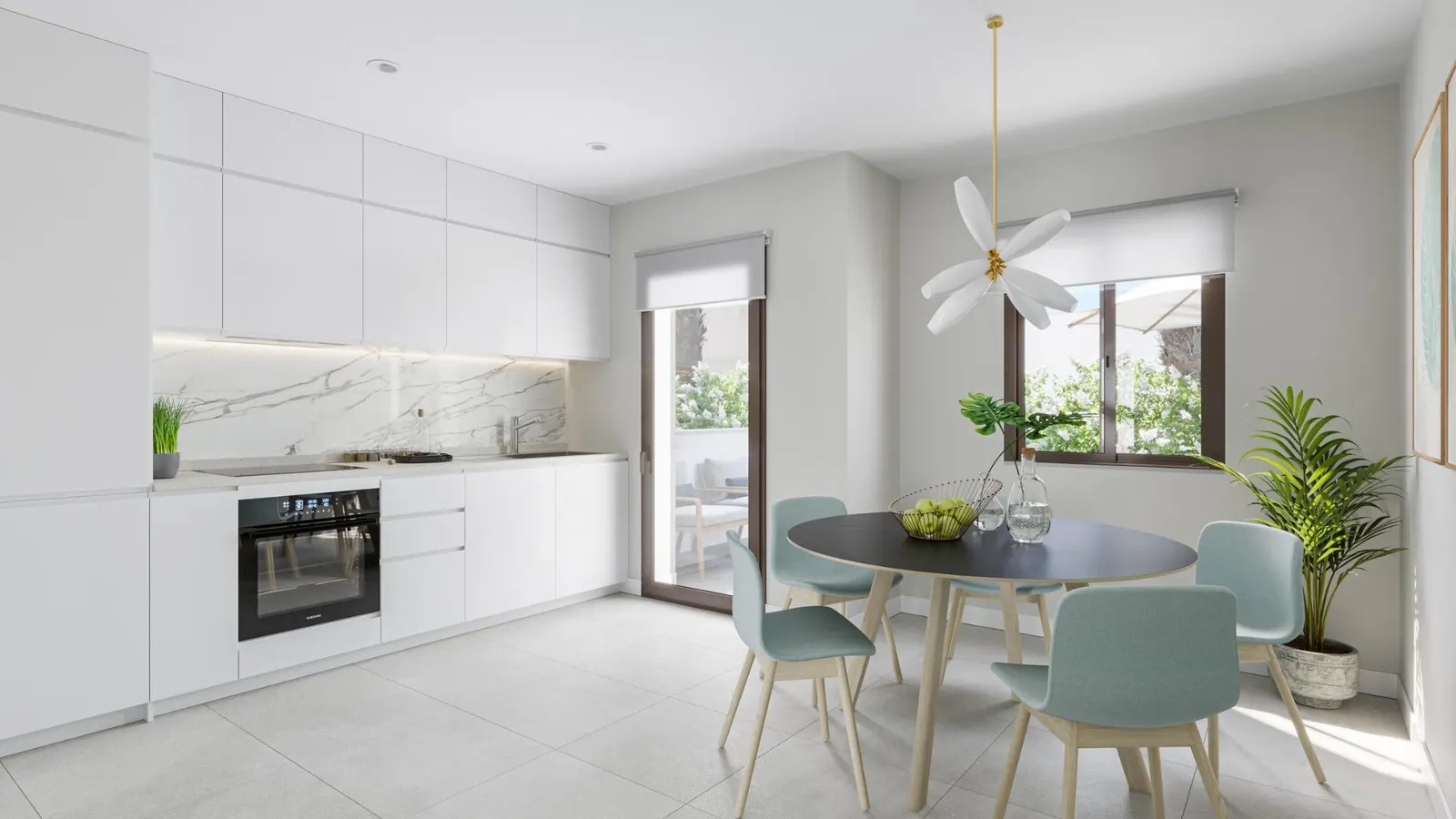 New Build Semi Detached Villas in Puerto de Mazarrón Close to the Beach — 3