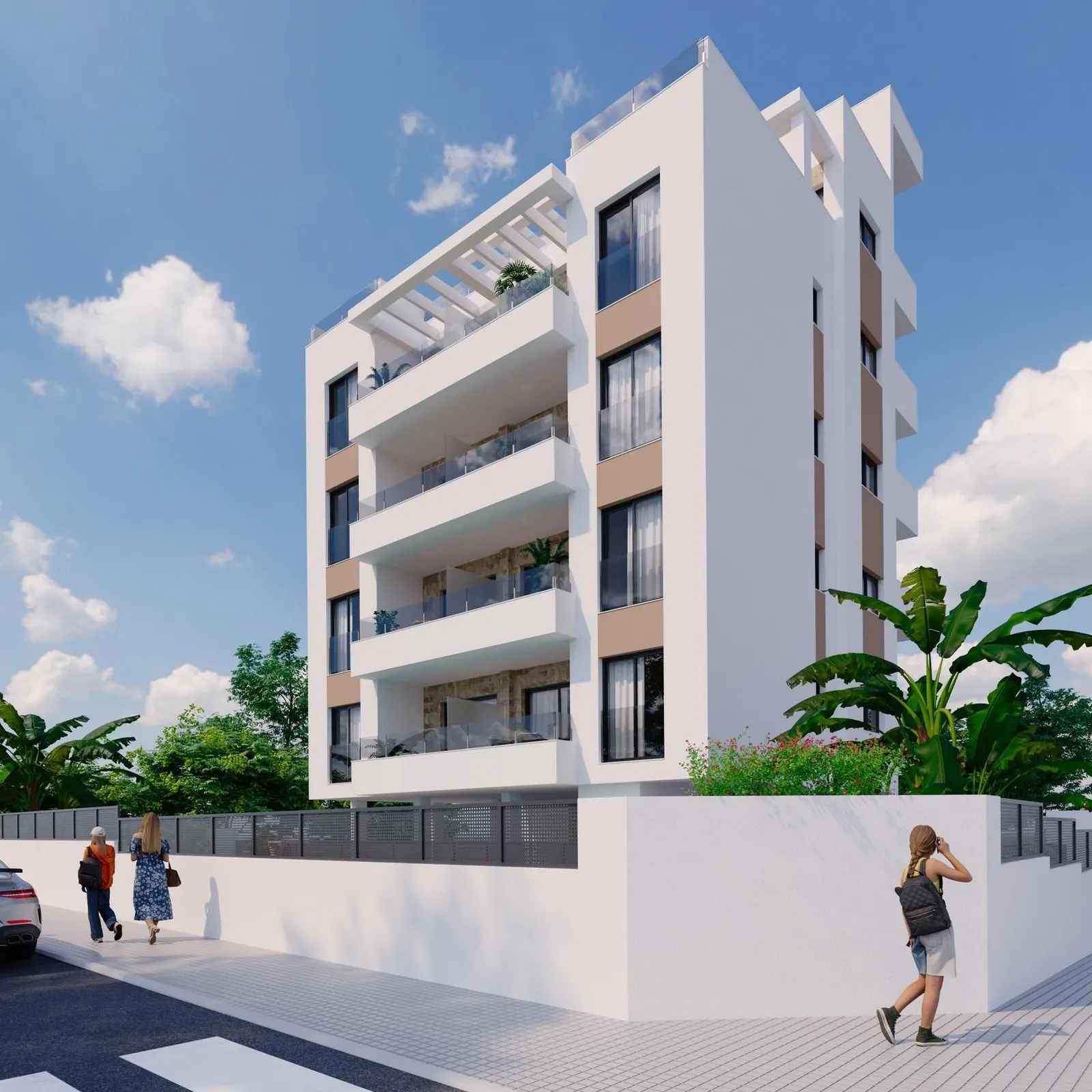 New Build Apartments with Communal Pool in Nueva Torrevieja — 1