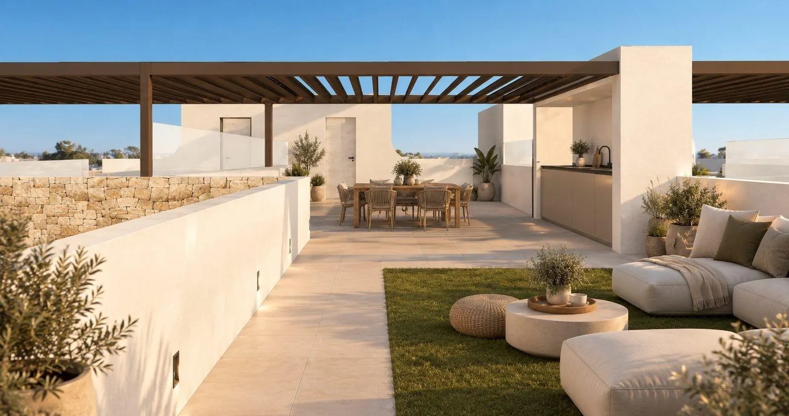 New Build Single Storey Townhouses with Private Pool in San Pedro del Pinatar — 4