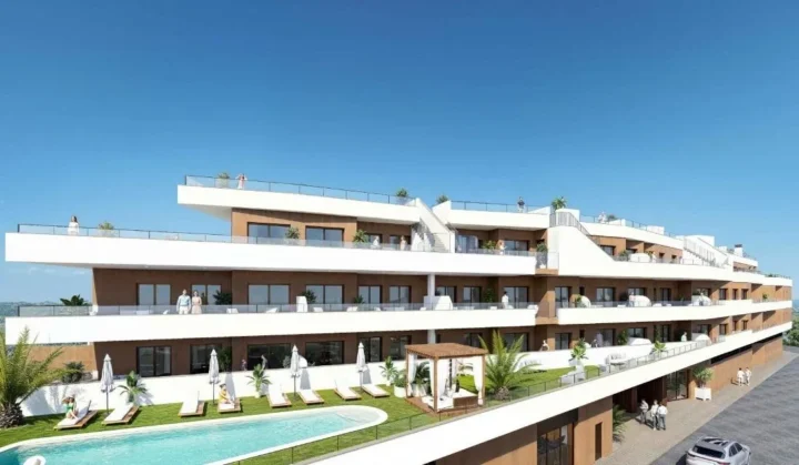 New Build Apartments with Pool and Gym in Formentera del Segura, Costa Blanca