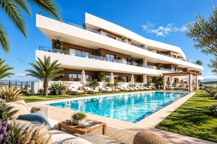 New Build Apartments with Pool and Gym in Formentera del Segura, Costa Blanca