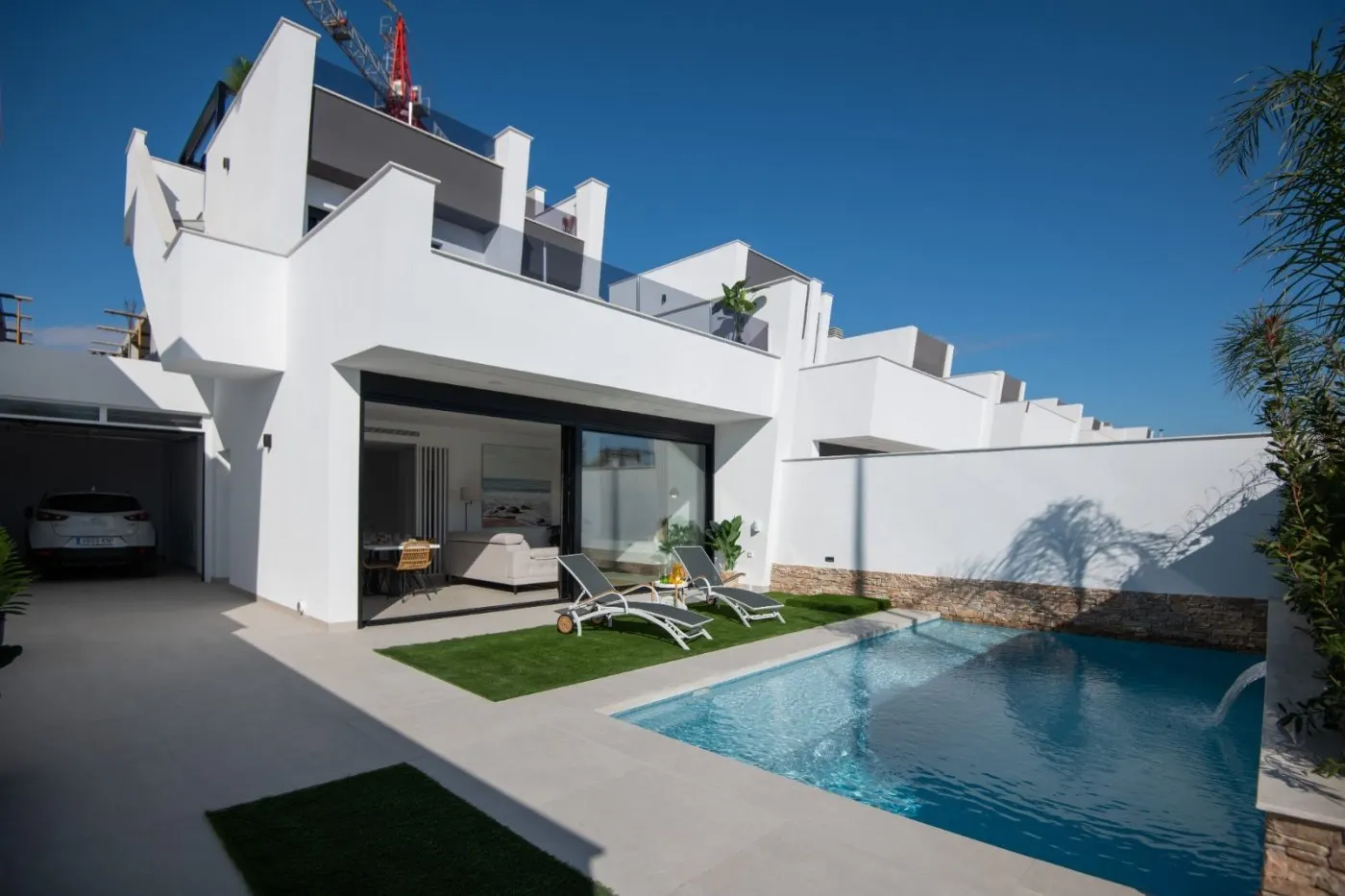 NEW BUILD TOWNHOUSES IN SANTIAGO DE LA RIBERA — 1