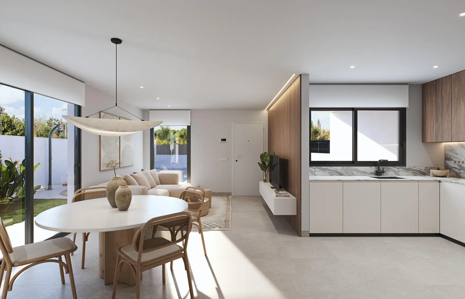 New Build Semi-Detached Villas with Private Pool Near Serena Golf in Los Alcazares — 4