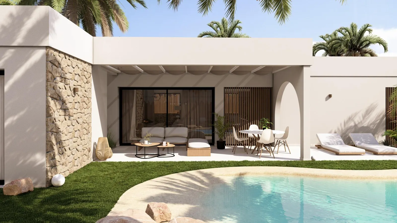 NEW BUILD VILLAS IN ALTAONA GOLF RESORT, MURCIA — 1
