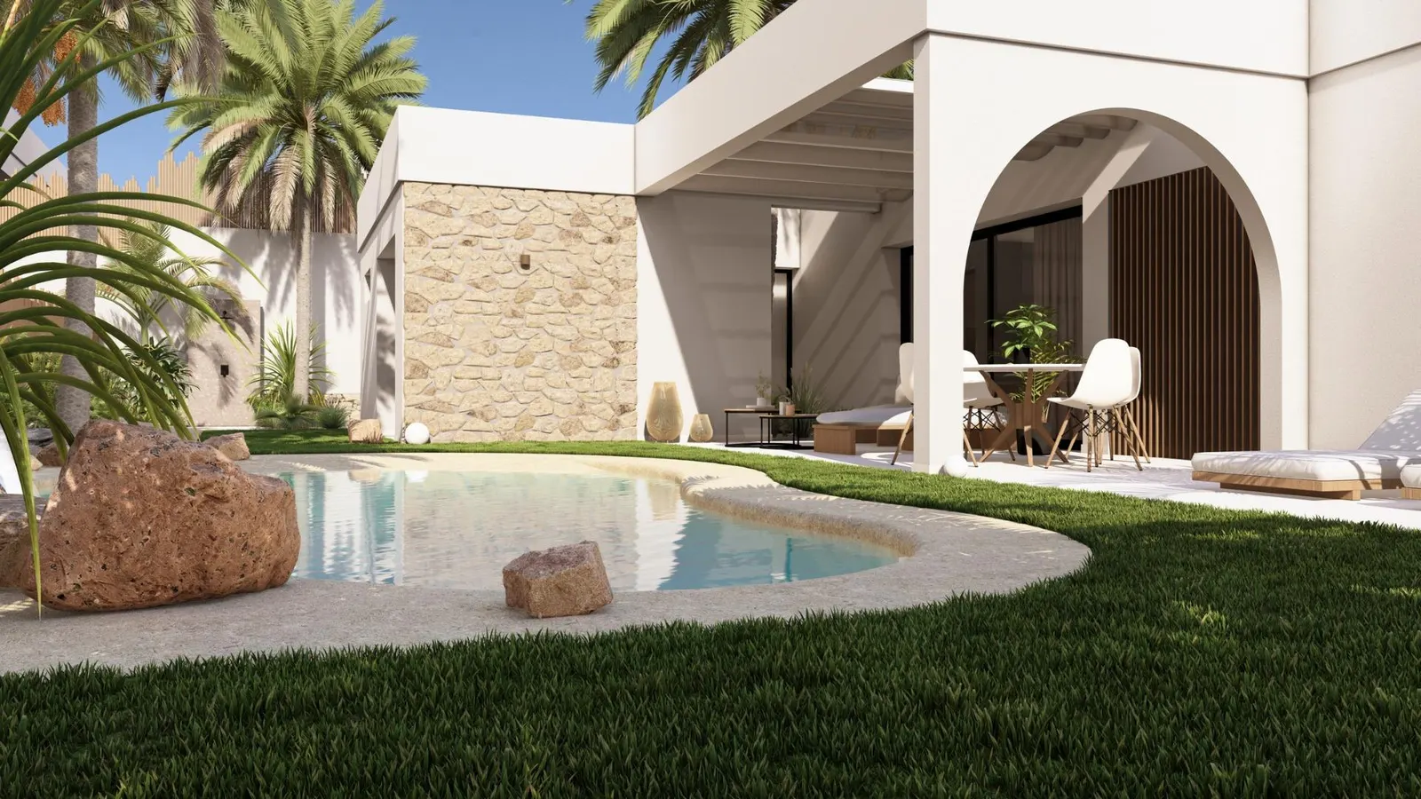 NEW BUILD VILLAS IN ALTAONA GOLF RESORT, MURCIA — 2