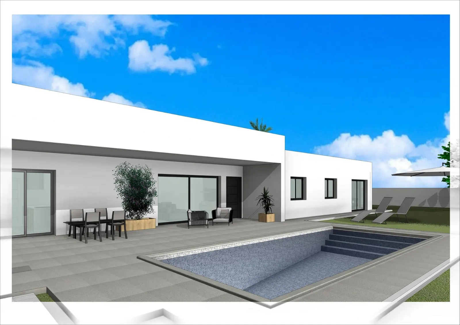 Newly built villas located in the municipality of Aspe. — 3