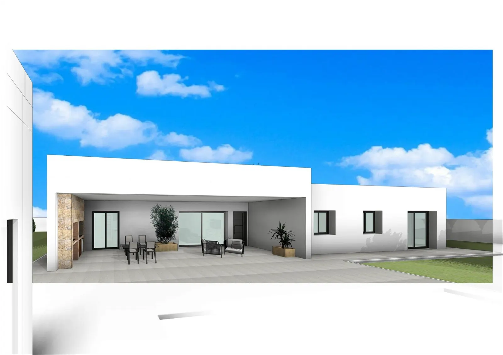 Newly built villas located in the municipality of Aspe. — 4