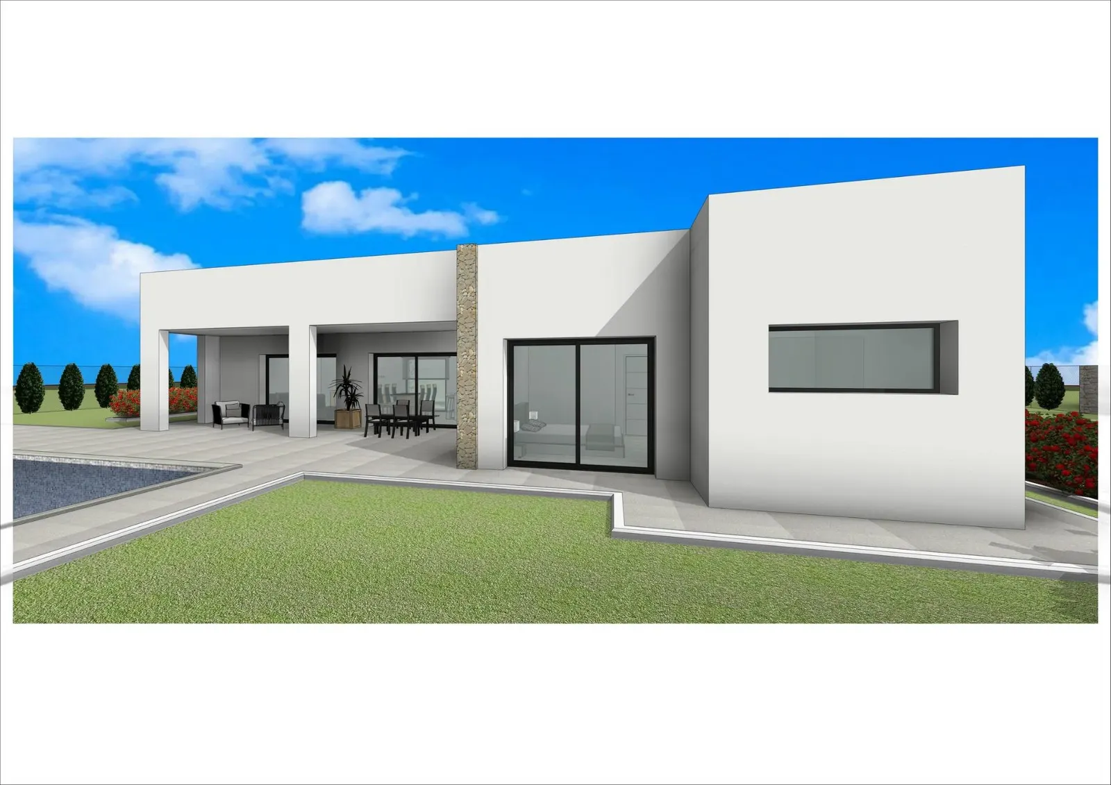 Newly built villas located in the municipality of Aspe. — 3