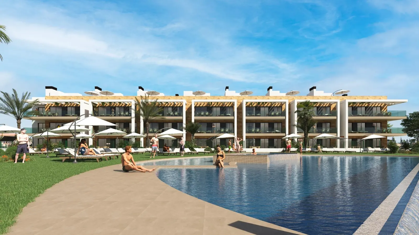 NEW BUILD RESIDENTIAL COMPLEX NEAR LA SERENA GOLF, LOS ALCAZARES — 1