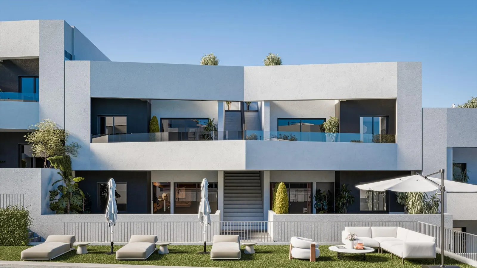 Newly built bungalows in San Miguel de Salinas with 2 communal swimming pools — 1