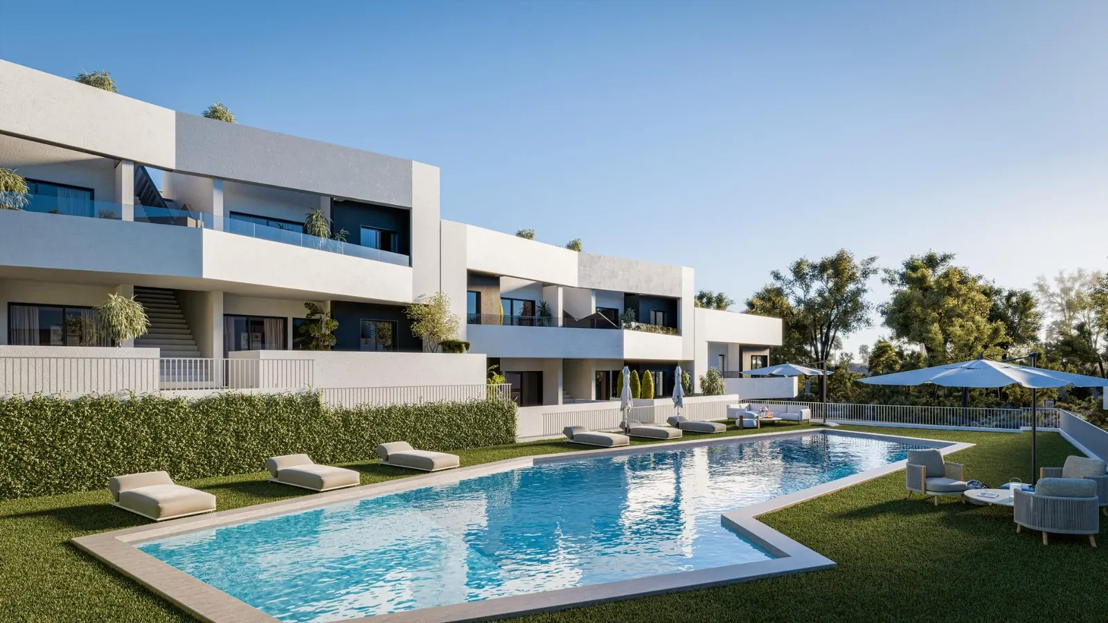 Newly built bungalows in San Miguel de Salinas with 2 communal swimming pools — 2