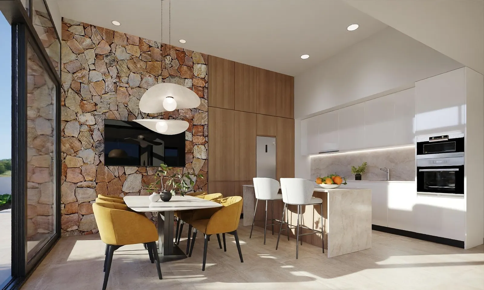 New Build Villas in Hacienda del Álamo Golf Resort, Murcia — 1