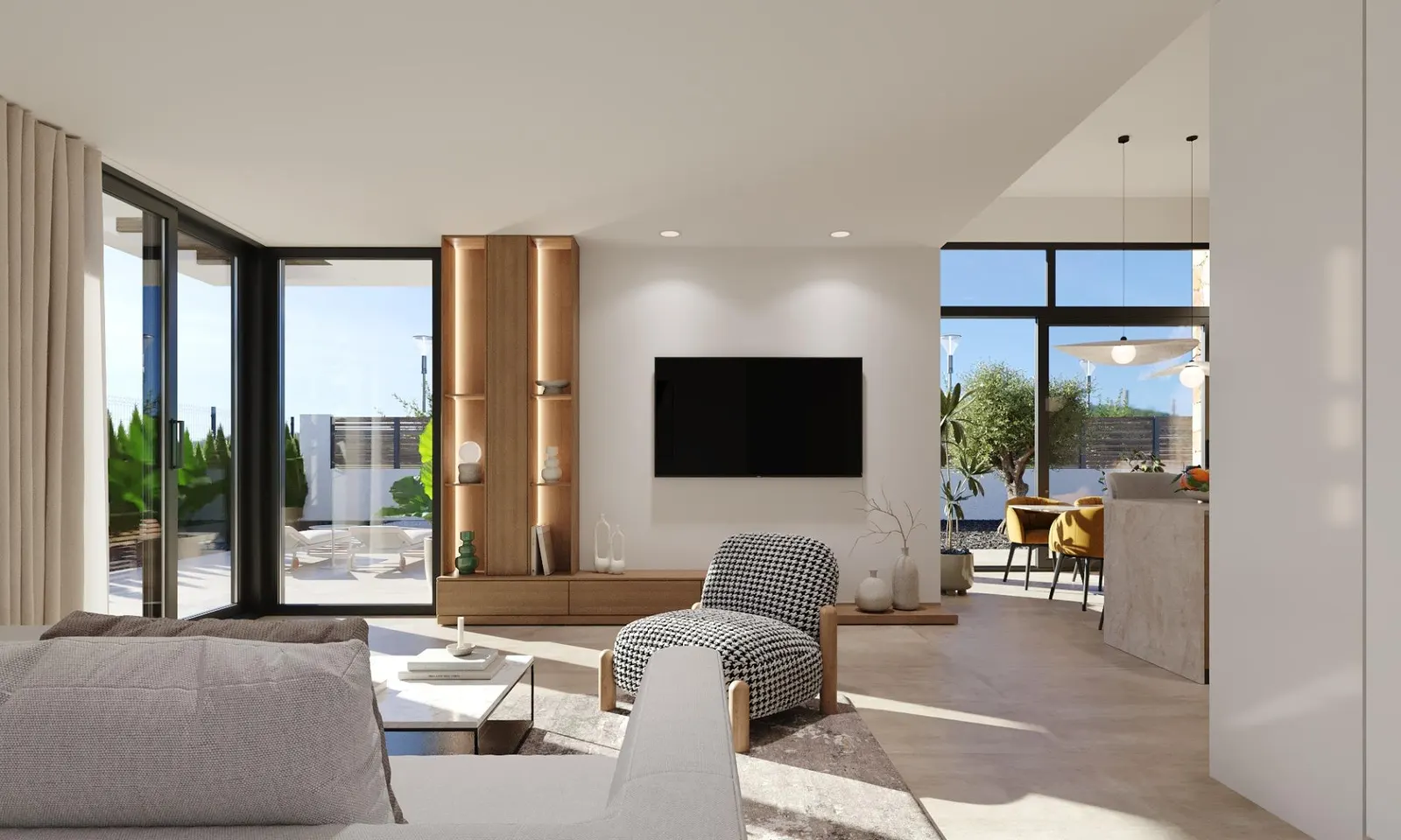 New Build Villas in Hacienda del Álamo Golf Resort, Murcia — 2