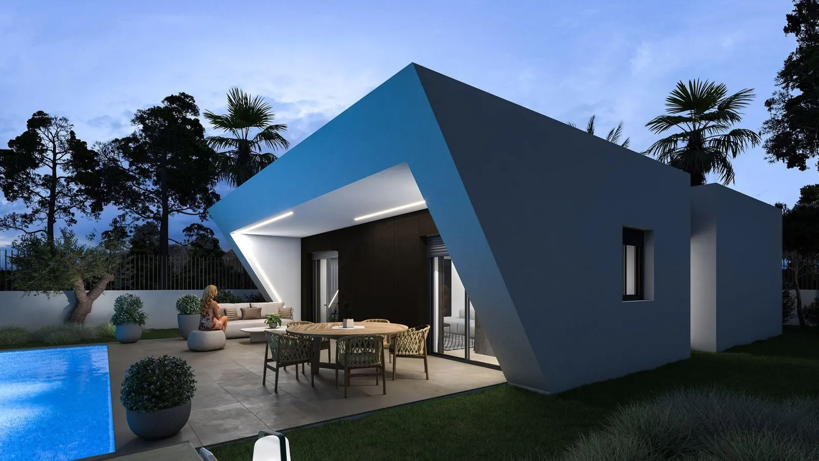 NEW BUILD VILLAS IN MONFORTE DEL CID — 1