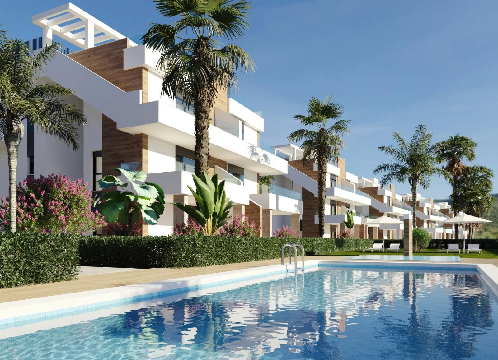 New Build Apartments in Hacienda del Álamo Golf Resort, Murcia — 1