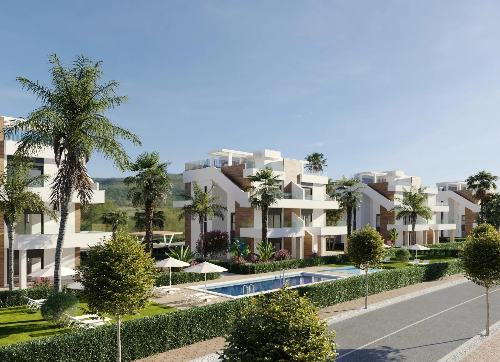 New Build Apartments in Hacienda del Álamo Golf Resort, Murcia — 2