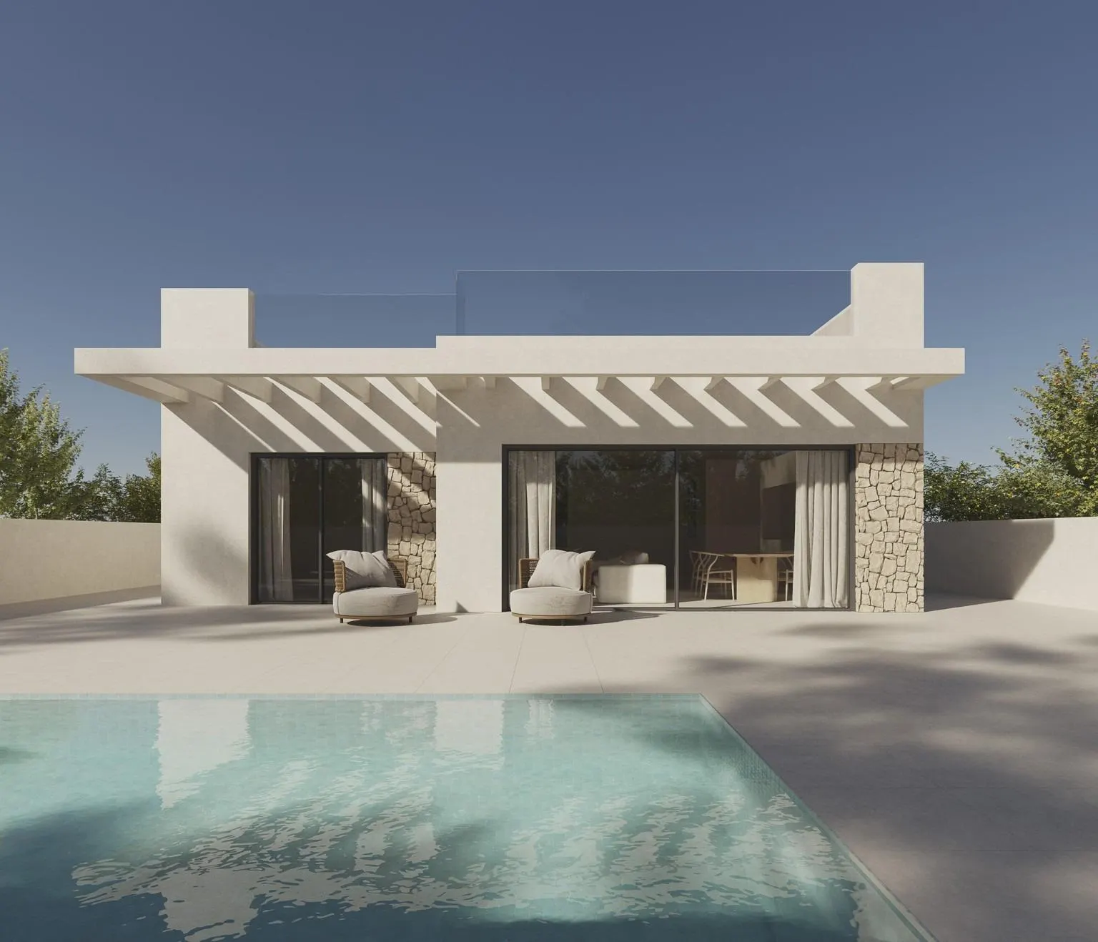 Modern Luxury Villas for Sale in Polop de la Marina, Costa Blanca — 1