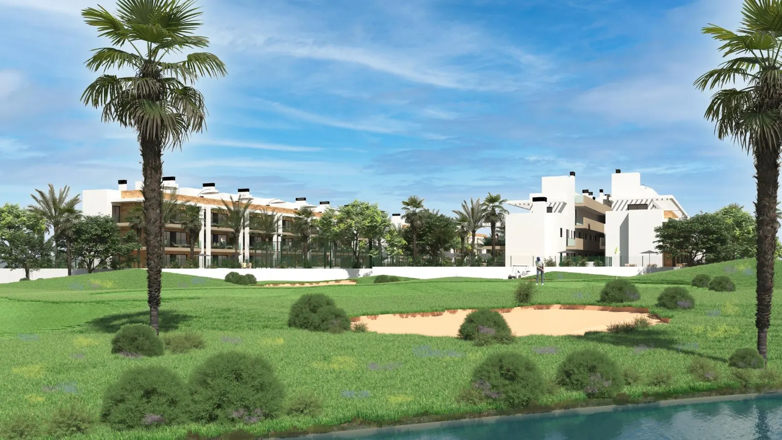 NEW BUILD RESIDENTIAL COMPLEX NEAR LA SERENA GOLF, LOS ALCAZARES — 4