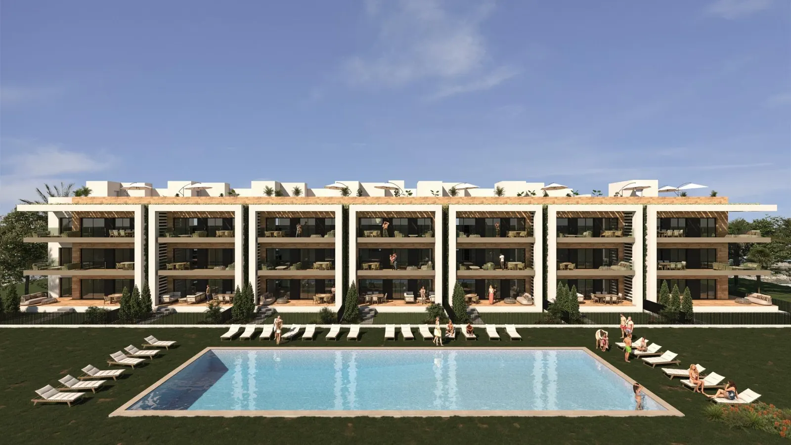 NEW BUILD RESIDENTIAL COMPLEX NEAR LA SERENA GOLF, LOS ALCAZARES — 5