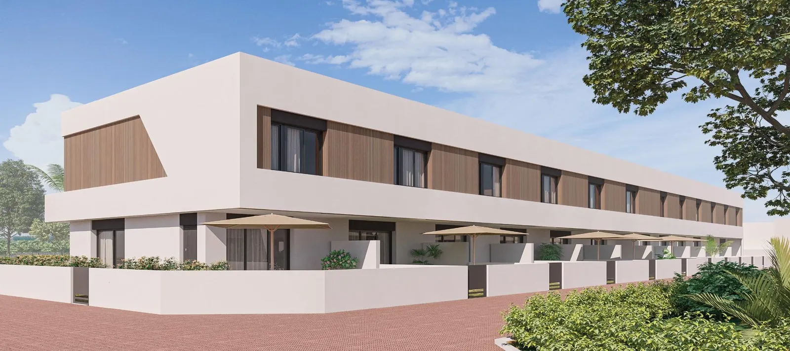 New Build Townhouses and Corner Townhouses in Pilar de la Horadada — 1
