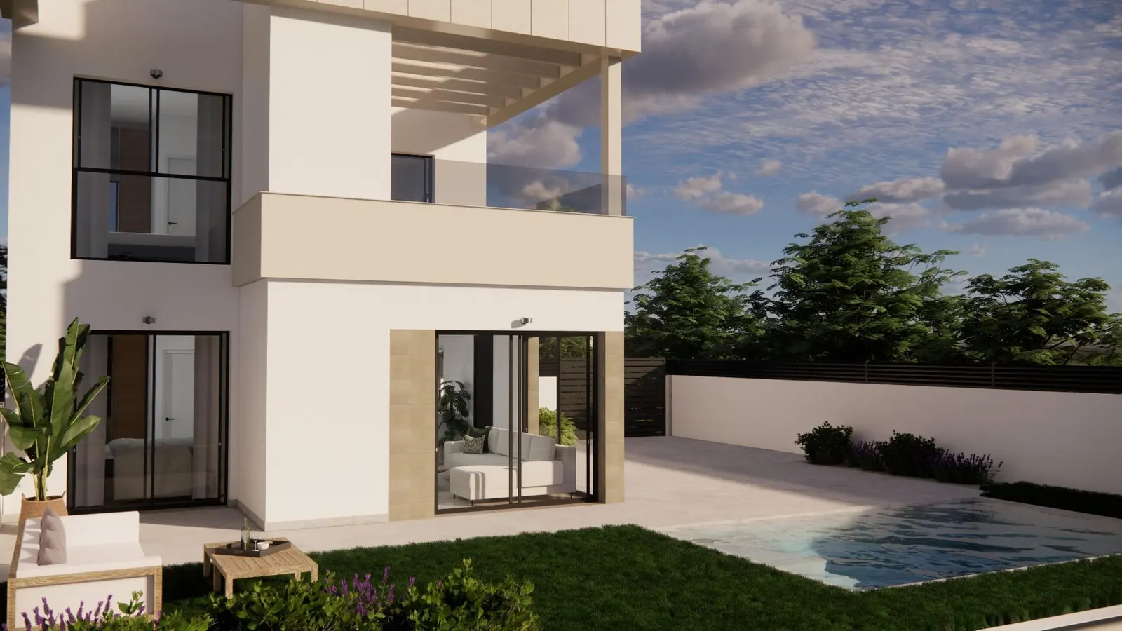 Modern Villas with Private Pool in Vistabella Golf Resort, Orihuela — 1