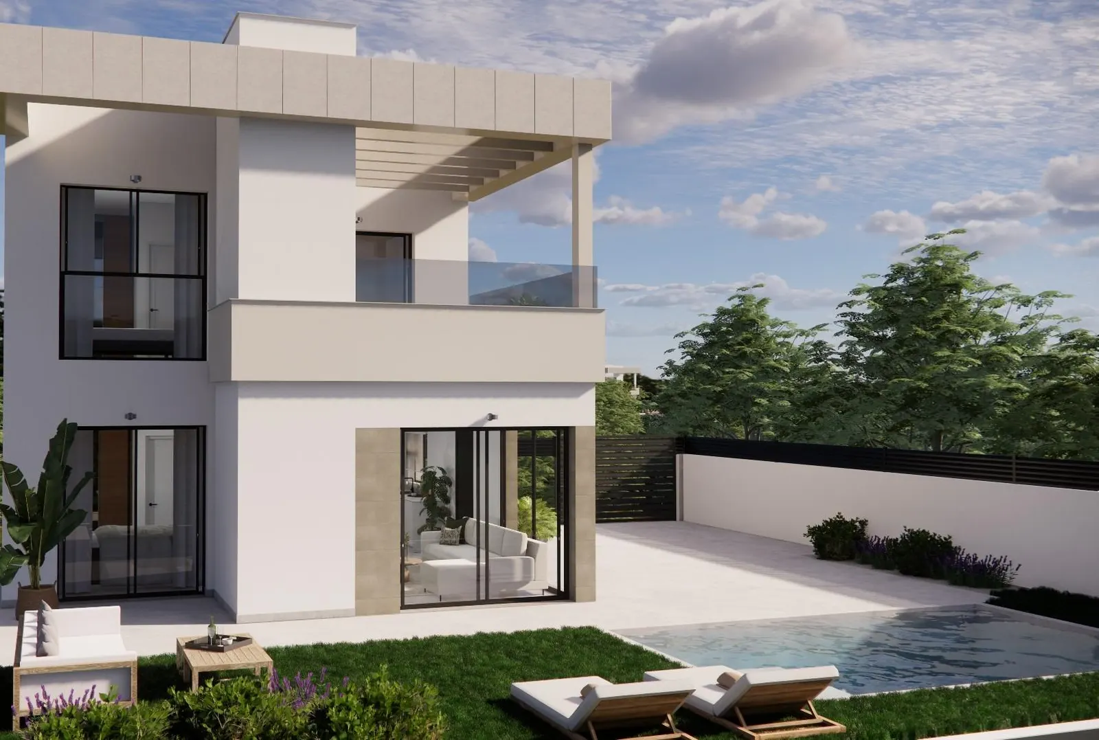 Modern Villas with Private Pool in Vistabella Golf Resort, Orihuela — 2