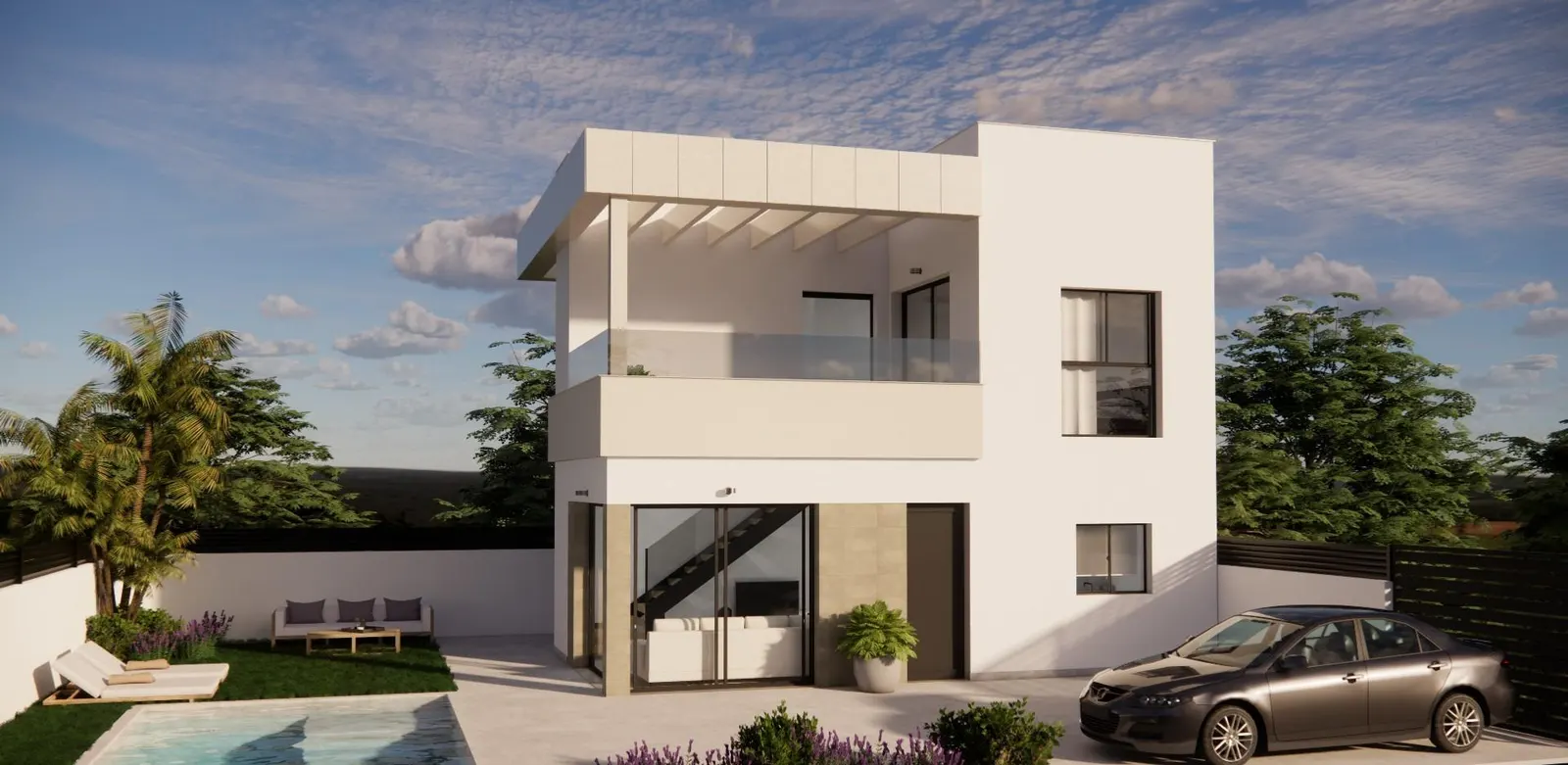 Modern Villas with Private Pool in Vistabella Golf Resort, Orihuela — 3