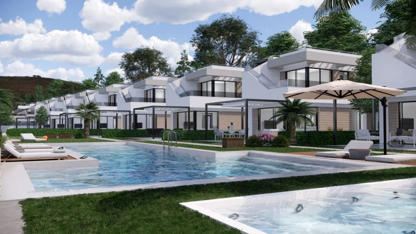 NEW BUILD VILLAS IN PILAR DE LA HORADADA ON THE GOLF COURSE — 4