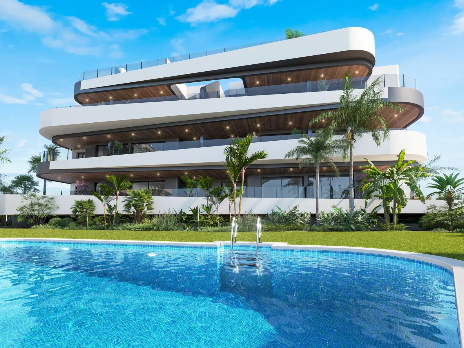 New Build Residential on the Frontline of La Serena Golf in Los Alcázares — 2
