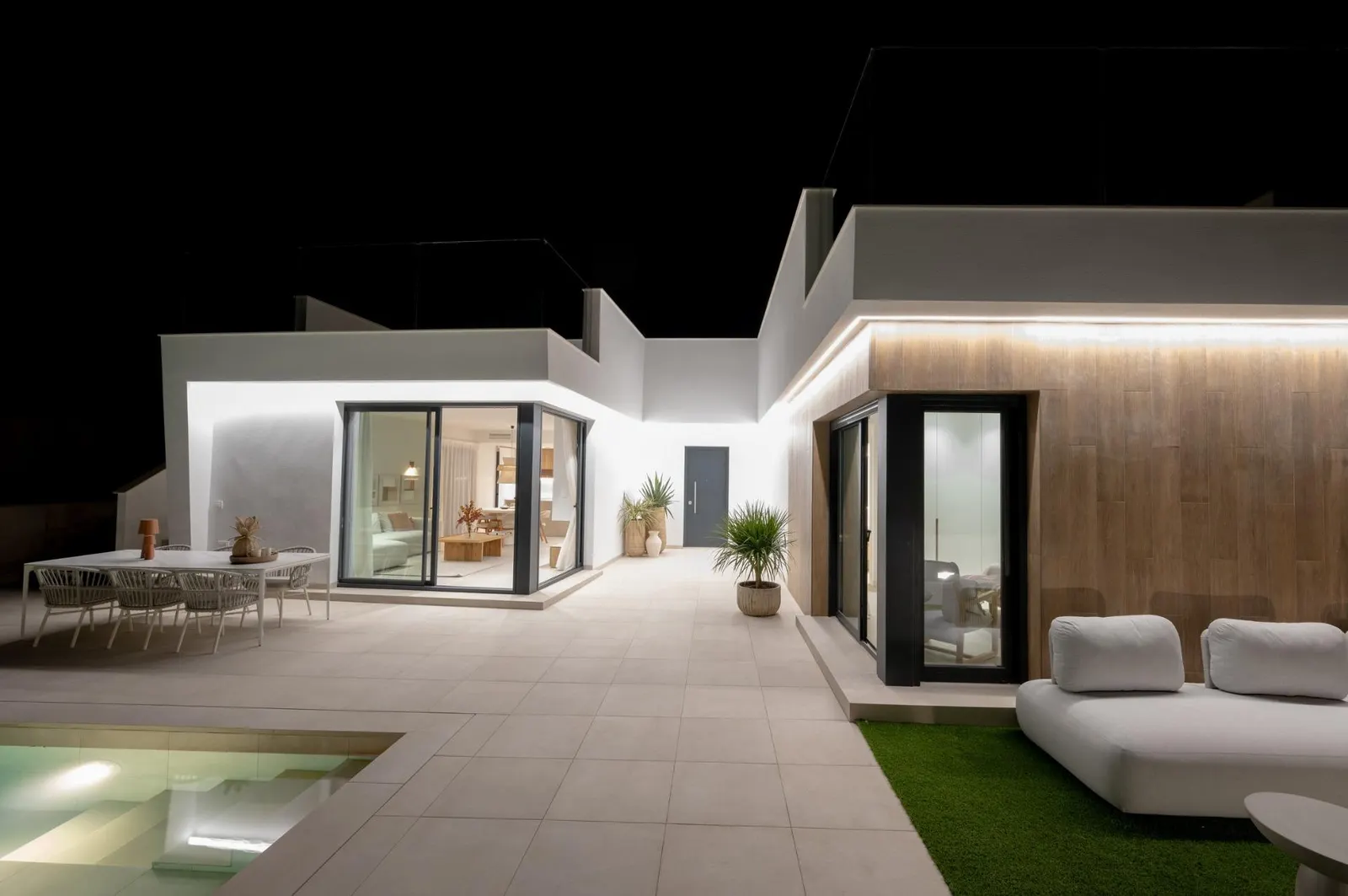 NEW BUILD ONE LEVEL VILLAS IN ALTAONA GOLF RESORT, MURCIA — 4