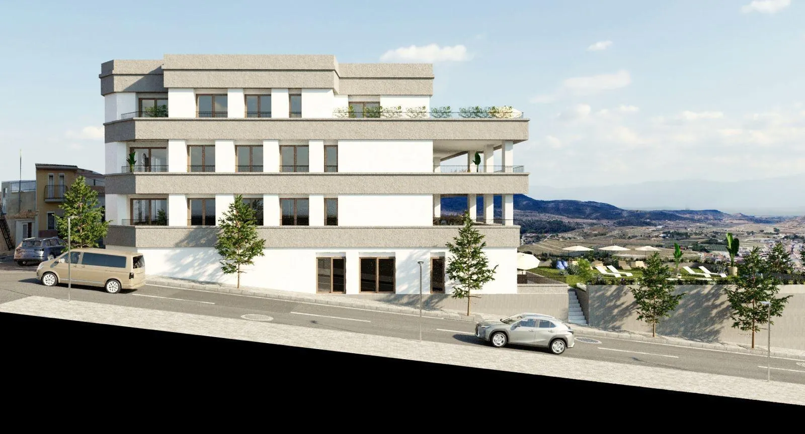 Exclusive New Build Apartments with Views of the Vineyards in Hondón de las Nieves — 2