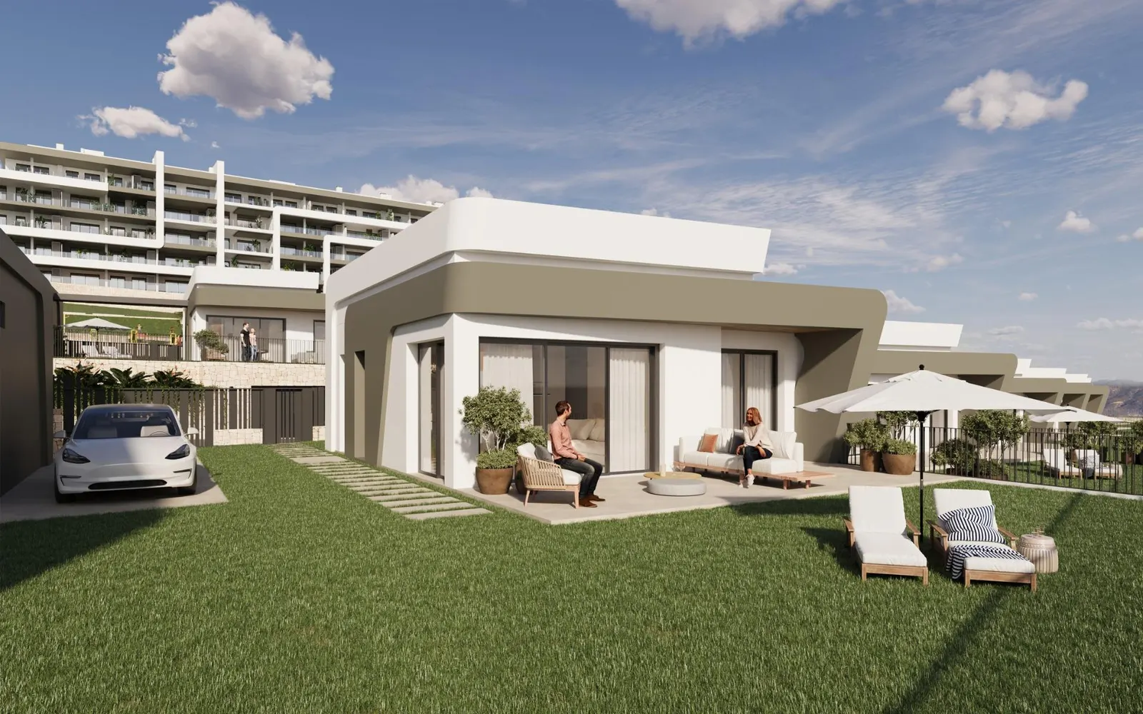 NEW BUILD RESIDENTIAL COMPLEX NEAR MUTXAMEL — 1