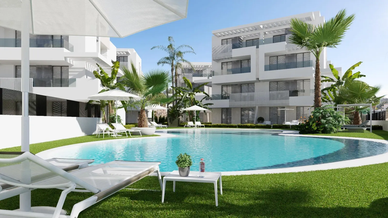 NEW BUILD APARTMENTS IN PRIVATE GATED RESORT IN PROVINCE OF MURCIA — 1