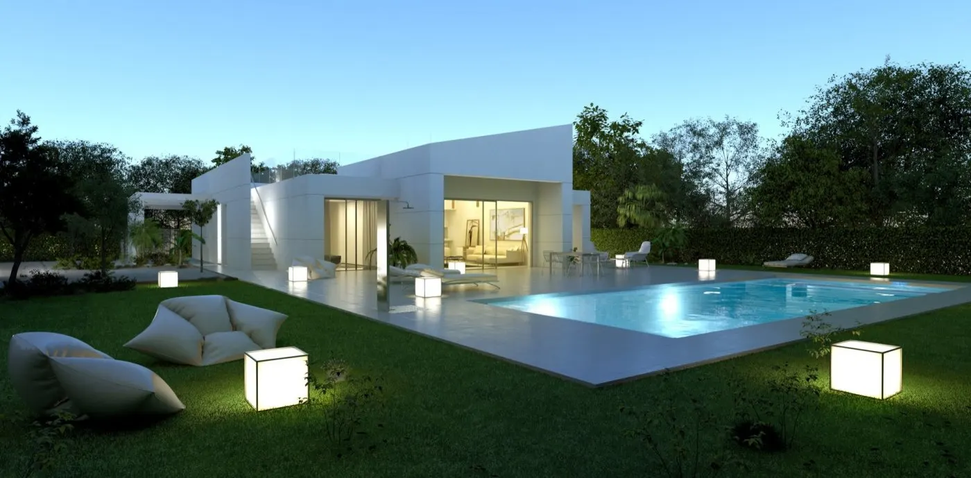 NEW BUILD VILLAS IN ALTAONA GOLF RESORT, MURCIA — 2