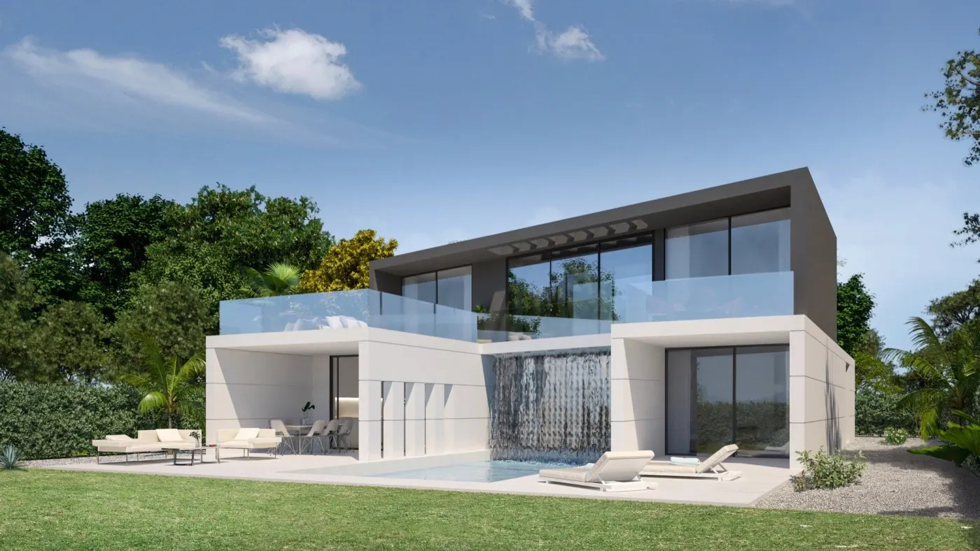 NEW BUILD VILLAS IN ALTAONA GOLF RESORT, MURCIA — 2